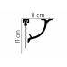 Garnižová krycia lišta MARDOM QL027 / 11 cm